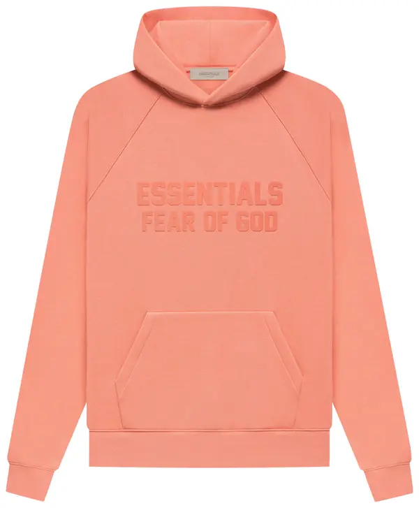Essentials Hoodie Coral (FW22)