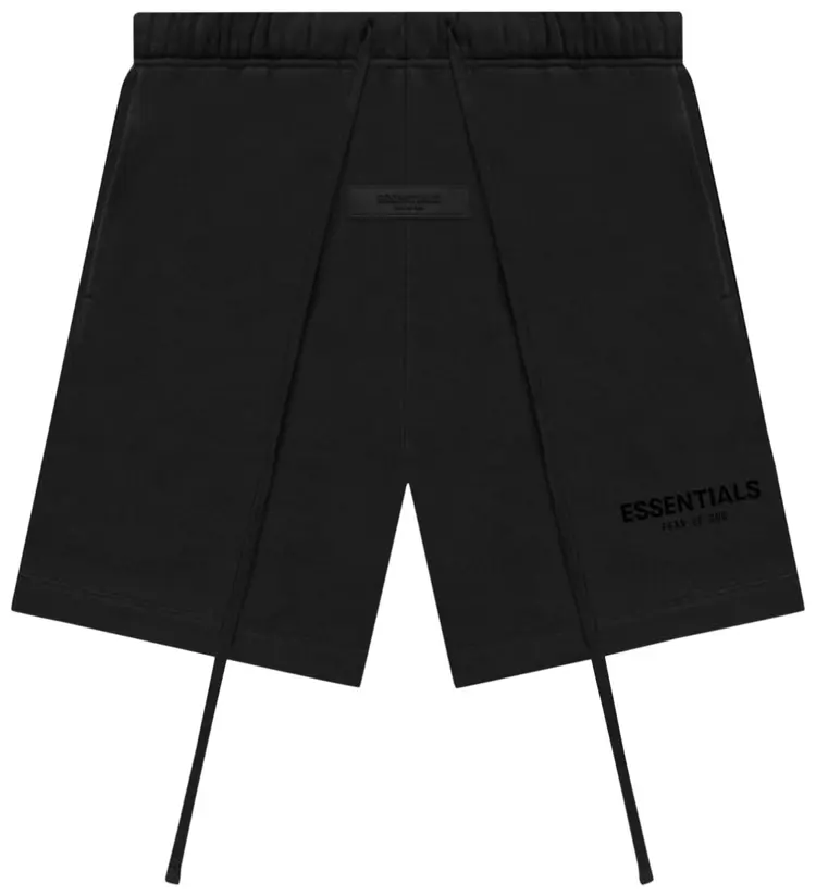 Essentials Shorts Black Stretch Limo (SS22)