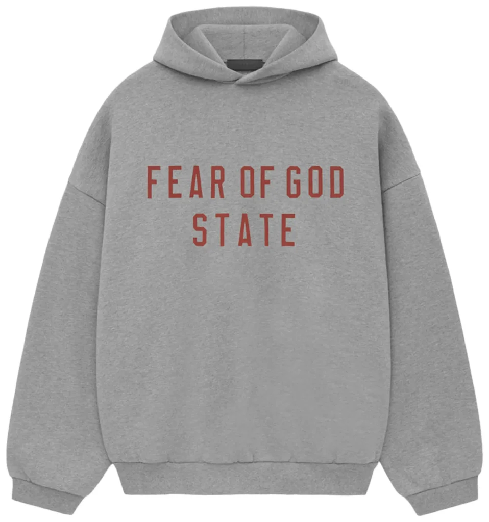Essentials Fleece Hoodie Dark Heather (FW24)